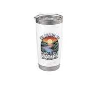 He Leads Me Beside Still Waters Vaso térmico de acero inoxidable de doble pared
