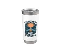 He Leads Me Beside Still Waters Vaso térmico de acero inoxidable de doble pared