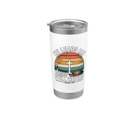 He Leads Me Beside Still Waters Vaso térmico de acero inoxidable de doble pared
