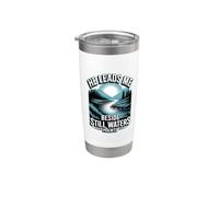 He Leads Me Beside Still Waters Vaso térmico de acero inoxidable de doble pared
