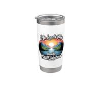 He Leads Me Beside Still Waters Vaso térmico de acero inoxidable de doble pared