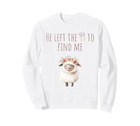 He Left The 99 To Find Me Christianity Sudadera
