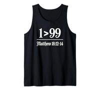 He Left The 99 To Find Me Matthew 18:12-14 Bible Verse Camiseta sin Mangas