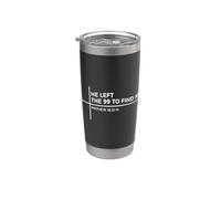 He Left The 99 To Find Me Vaso térmico de acero inoxidable de doble pared
