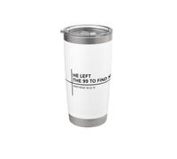 He Left The 99 To Find Me Vaso térmico de acero inoxidable de doble pared
