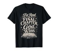 He leído el capítulo Final Dios GANA Cristiano religioso Camiseta