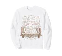 He leído el capítulo Final Dios GANA la fe Libro de Lectura Sudadera