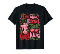 He leído el capítulo Final Dios GANA Strawberry Christian Camiseta