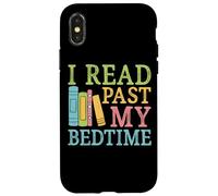 He leído más allá de mi Hora de Dormir, Cita Humor Carcasa para iPhone X/XS