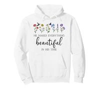 He Makes Everything Beautiful in His Time Here I Am Send Me Sudadera con Capucha