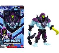 He-Man And the Masters of the Universe Skeletor - Figura grande con accesorio inspirado en la serie animada MOTU Netflix, juguete coleccionable de 8.5 pulgadas para niños a partir de 4 años