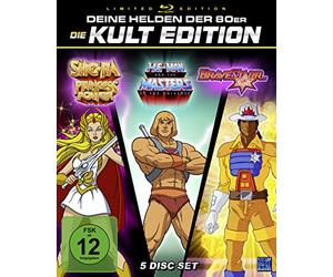 He-Man + She-Ra + BraveStarr - 80er Jahre Kult Zeichentrick Edition - Special Gesamtedition [Blu-ray]