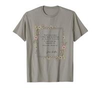 He mantenido mis Sentimientos Inspirada en Jane Austen Camiseta