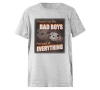 He Oído Que Te Gustan Los Chicos Malos Camiseta Niño Algodón Gris Niño