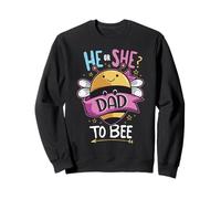 He or She Dad to Bee Gender Reveal Party Sudadera