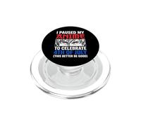 He pausado mi Anime para Celebrar el 4 de Julio PopSockets PopGrip para MagSafe