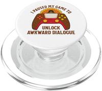 He pausado mi Juego para desbloquear un diálogo incómodo Acción de Gracias PopSockets PopGrip para MagSafe