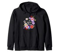 He Restores My Soul Verso de la Biblia Christian Floral Women Sudadera con Capucha