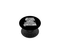He Said Techno or me Sometimes i Miss Him Gracioso PopSockets PopGrip Adhesivo