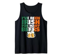 He Sido irlandés por Muchas Cervezas Camiseta sin Mangas
