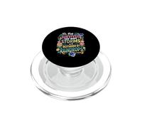 He Sobrevivido a demasiadas tormentas para ser molestado por Gotas de Lluvia PopSockets PopGrip para MagSafe