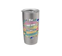 He sobrevivido a demasiadas tormentas para ser molestado por gotas de lluvia Vaso térmico de acero inoxidable de doble pared