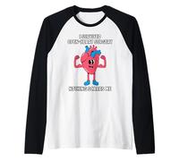 He Sobrevivido A Una Operación A Corazón Abierto; Ya Nada Me Camiseta Manga Raglan