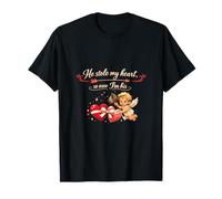 He Stole My Heart So Now I'm His Love Graphic Camiseta