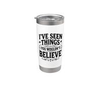 He visto cosas que no creerías Humor gracioso Vaso térmico de acero inoxidable de doble pared