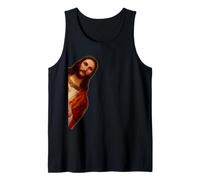 ¡He Visto eso! ¡Divertido Meme Mirando a Jesús! Camiseta sin Mangas