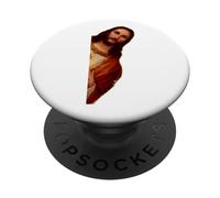 ¡He Visto eso! ¡Divertido Meme Mirando a Jesús! PopSockets PopGrip Adhesivo