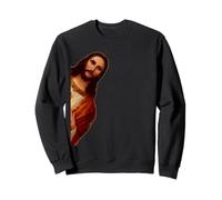 ¡He Visto eso! ¡Divertido Meme Mirando a Jesús! Sudadera