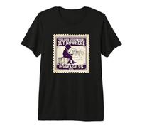 He vivido en Todas Partes, Pero en Ninguna Parte Mapa Viajero del Mundo Camiseta Premium
