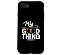 He Who Finds A Wife Christian Bible Verse Religious Sayings Carcasa para iPhone SE (2020) / 7 / 8