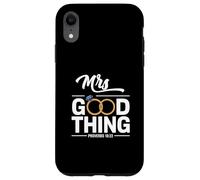 He Who Finds A Wife Christian Bible Verse Religious Sayings Carcasa para iPhone XR