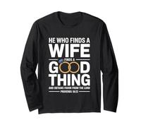 He Who Finds A Wife Christian Bible Verse Religious Sayings Manga Larga
