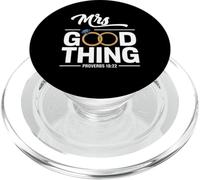 He Who Finds A Wife Christian Bible Verse Religious Sayings PopSockets PopGrip para MagSafe