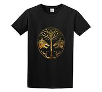 HE YE SHAN ZHA TIAO Destiny Iron Banner Logo 2016 O-Neck 100% Cotton Short Sleeve Unisex T-Shirt XXL