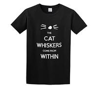 HE YE SHAN ZHA TIAO Seico Lady Dan and Phil The Cat Whiskers O-Neck 100% Cotton Short Sleeve Unisex T-Shirt M