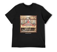 HE YE SHAN ZHA TIAO Styx Paradise Theatre European Tour Unisex 100% Cotton Short-Sleeve T-Shirts Black M