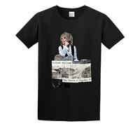 HE YE SHAN ZHA TIAO The Ghosts of Highway 20 Lucinda Williams Unisex 100% Cotton Short-Sleeve T-Shirts Black XXXL