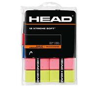 HEAD 12 Overgrip Xtreme Soft Tennis Grips Cinta para Mango de Raqueta de Tenis Colorido