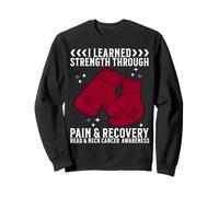 Head and Neck Cancer Awareness Survivor Gifts Head & Neck Sudadera