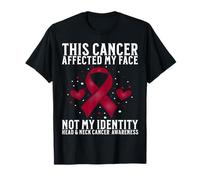 Head and Neck Cancer Awareness Warrior Gifts Head & Neck Camiseta