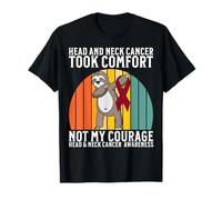 Head and Neck Cancer Awareness Warrior Gifts Head & Neck Camiseta