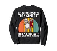 Head and Neck Cancer Awareness Warrior Gifts Head & Neck Sudadera