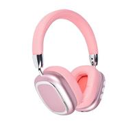 Head - Auriculares inalámbricos, plegables, 5.91 x 2.76 x 7.48 pulgadas, baterías de larga duración, auriculares con cancelación de ruido para viajes, hogar, viajes, viajes, viajes, negro, plateado