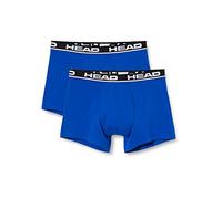 Head Boxer, Azul/Negro, XXL (Pack de 2) para Hombre