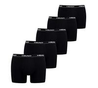 HEAD Basic Boxer, Black, L, Pack of 5