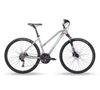HEAD Bicicleta de Cross I-Peak 2.0 Joy para Mujer, Color Gris Mate y Menta, 54